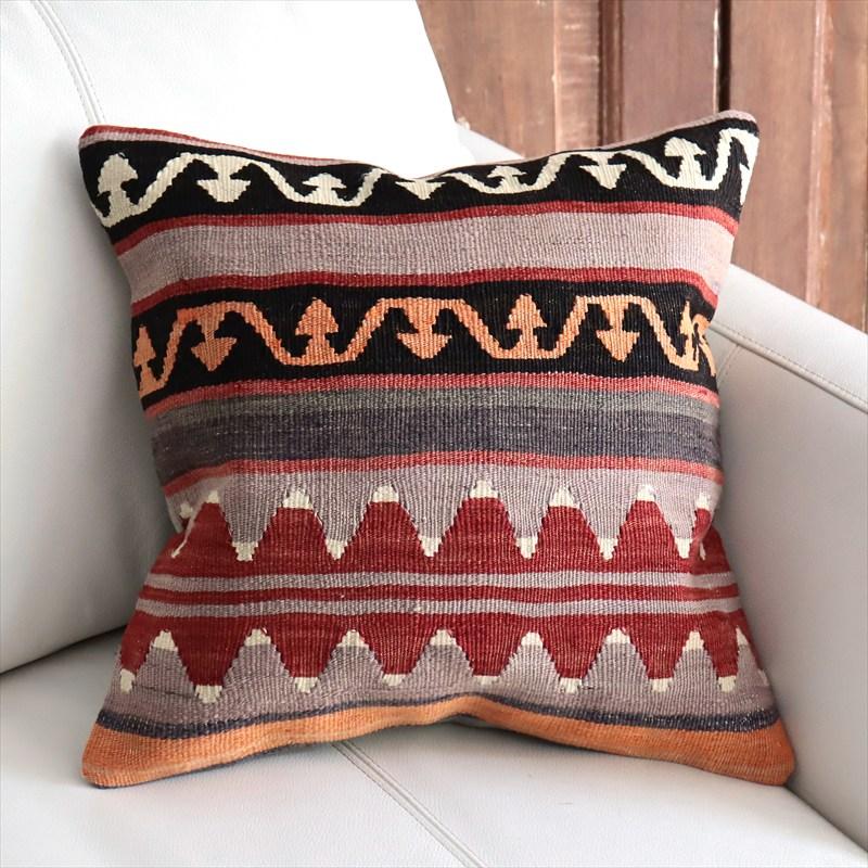 オールドキリム 40cm角クッションカバー 39×39cm Old Kilim Cushion | 