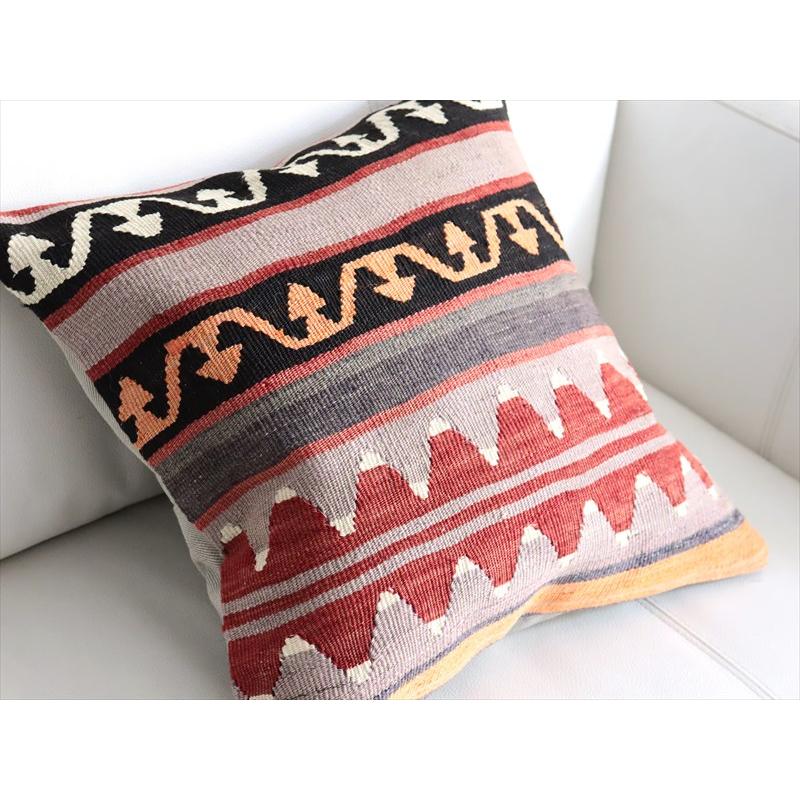 オールドキリム 40cm角クッションカバー 39×39cm Old Kilim Cushion |  | 02