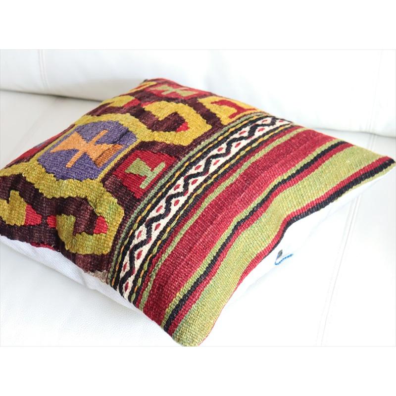 オールドキリム 40cm角クッションカバー 38×38cm Old Kilim Cushion |  | 03