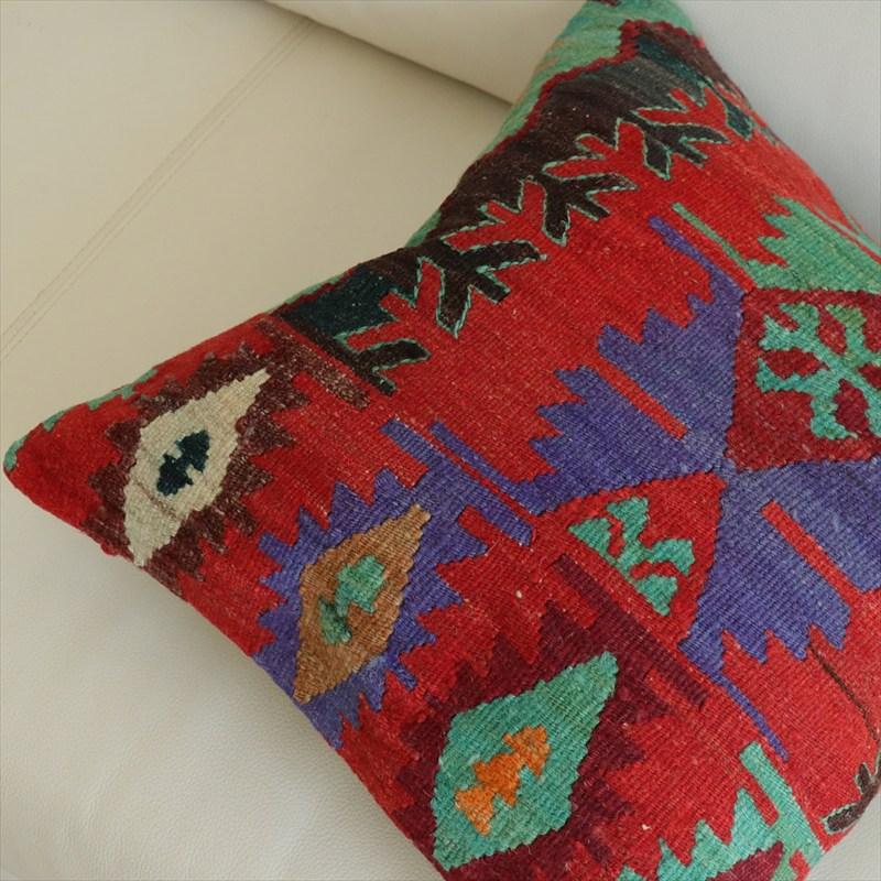 オールドキリム 40cm角クッションカバー 39×40cm エミルダ Old Kilim Cushion |  | 02
