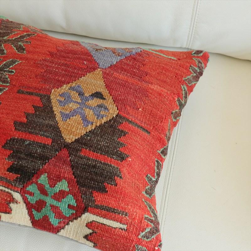 オールドキリム 40cm角クッションカバー 40×40cm エミルダ Old Kilim Cushion |  | 01