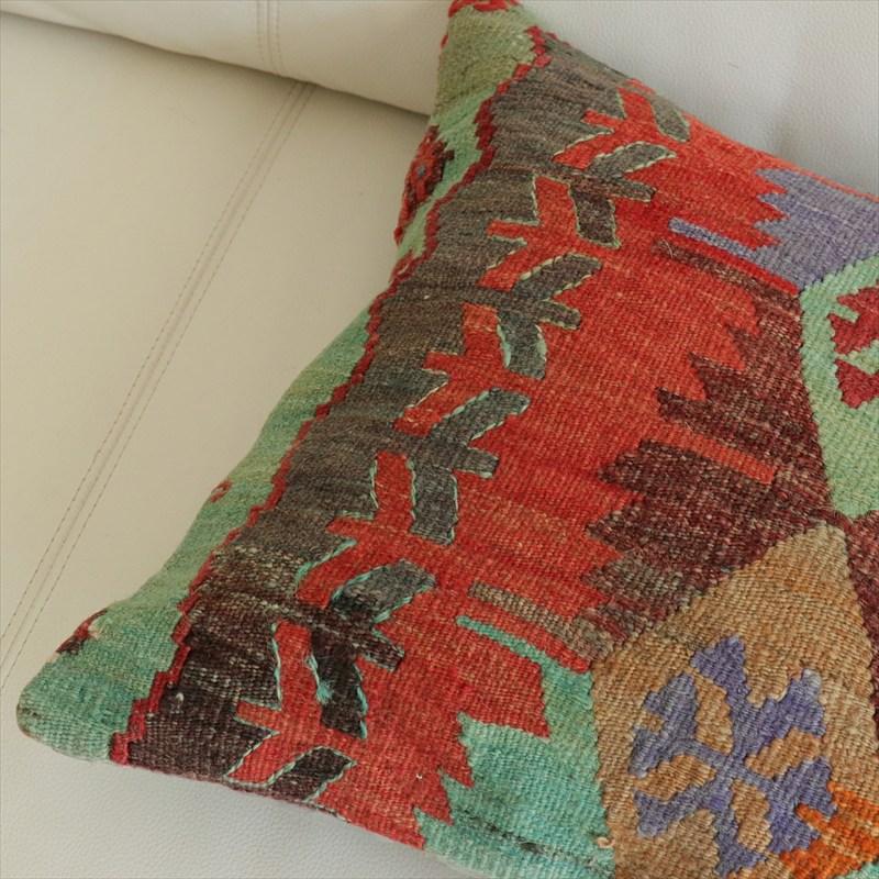 オールドキリム 40cm角クッションカバー 39×40cm エミルダ Old Kilim Cushion |  | 02
