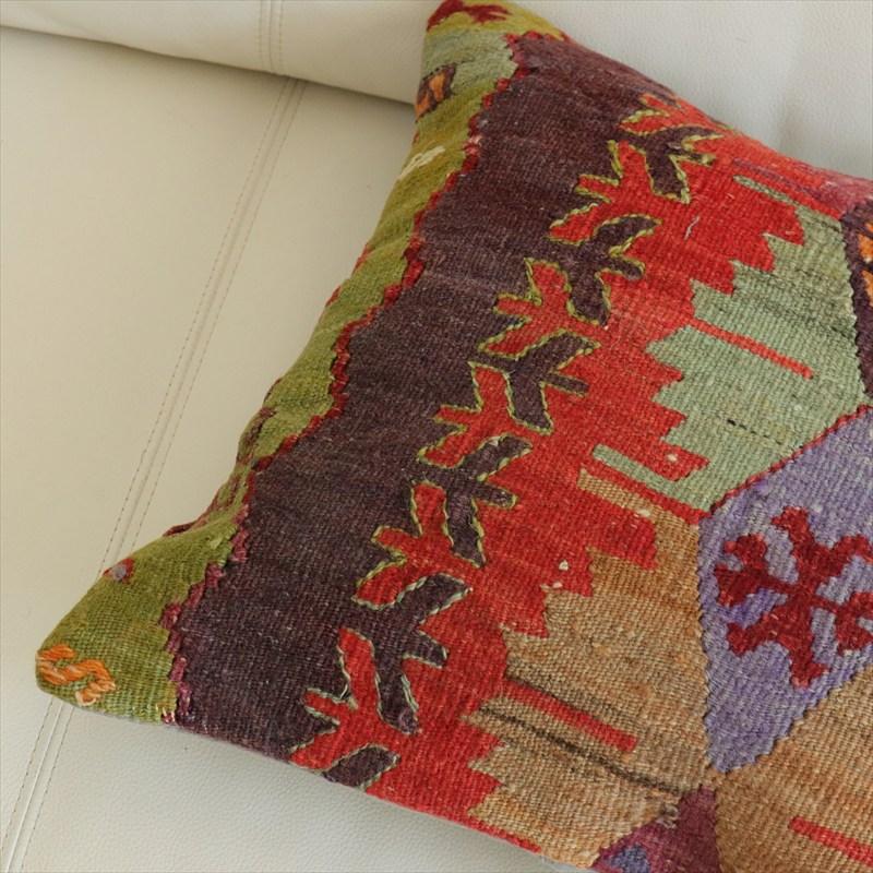 オールドキリム 40cm角クッションカバー 39×39cm エミルダ Old Kilim Cushion |  | 02