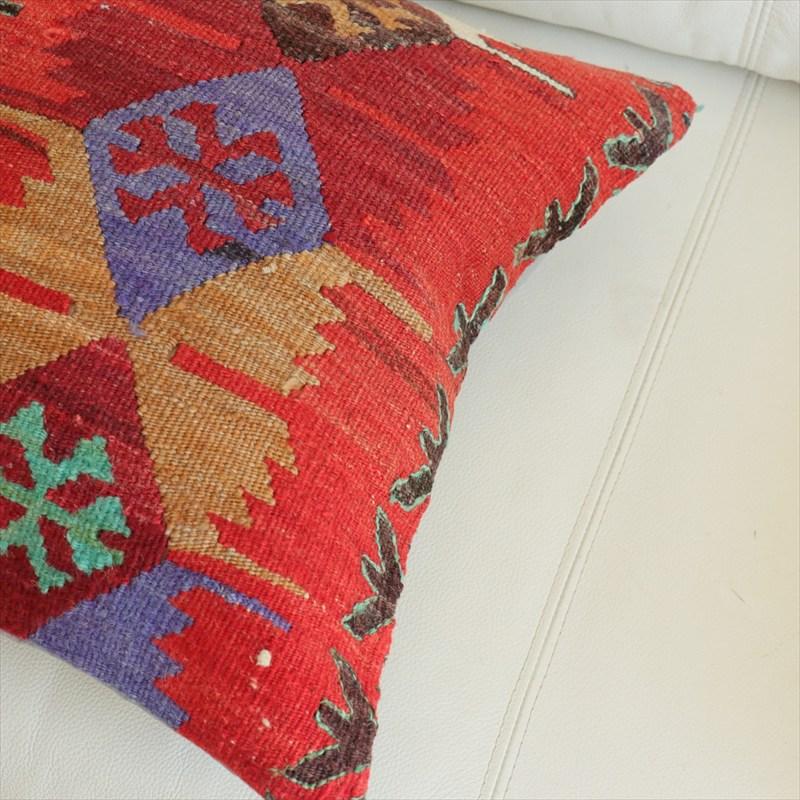 オールドキリム 40cm角クッションカバー 39×40cm エミルダ Old Kilim Cushion |  | 01