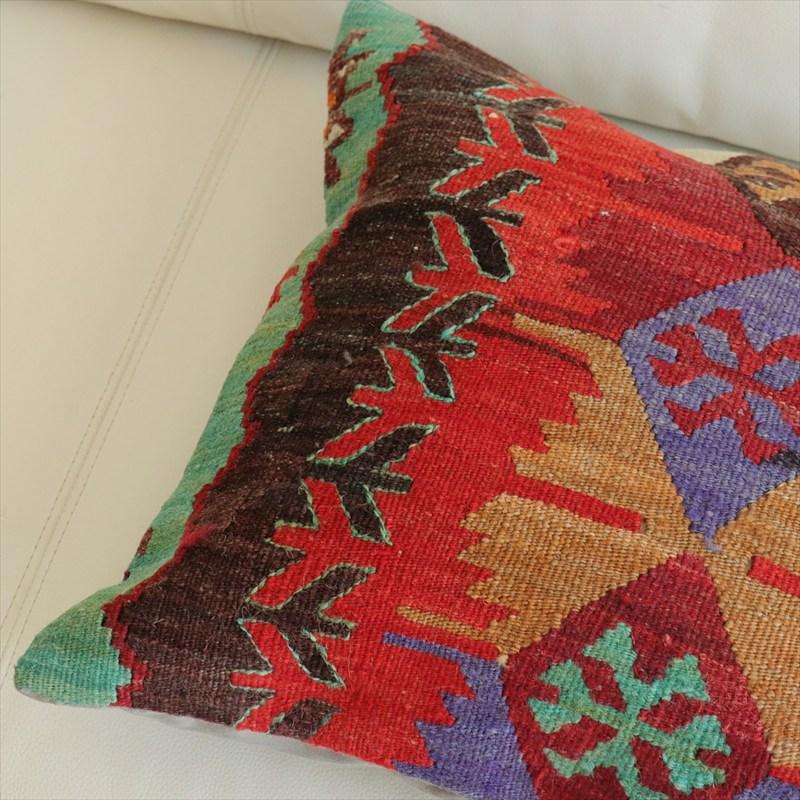 オールドキリム 40cm角クッションカバー 39×40cm エミルダ Old Kilim Cushion |  | 02