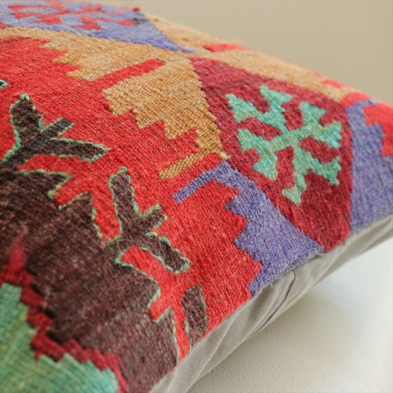 オールドキリム 40cm角クッションカバー 39×40cm エミルダ Old Kilim Cushion |  | 03