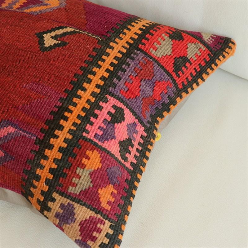 オールドキリム 40cm角クッションカバー 40×40cm カルス Old Kilim Cushion |  | 01