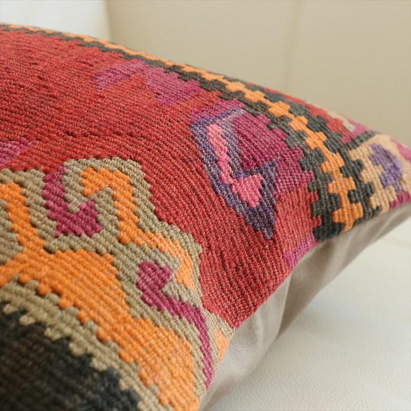 オールドキリム 40cm角クッションカバー 40×40cm カルス Old Kilim Cushion |  | 03