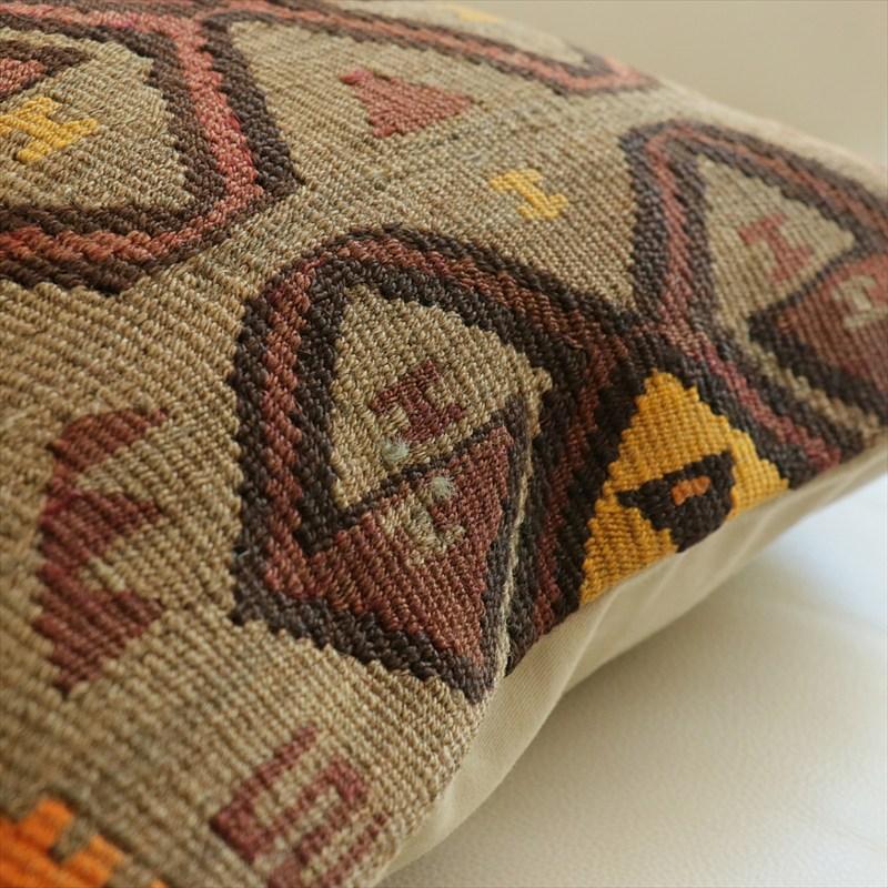 オールドキリム 40cm角クッションカバー 40×40cm カルス Old Kilim Cushion |  | 03