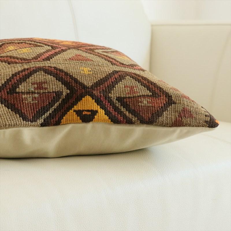 オールドキリム 40cm角クッションカバー 40×40cm カルス Old Kilim Cushion |  | 04