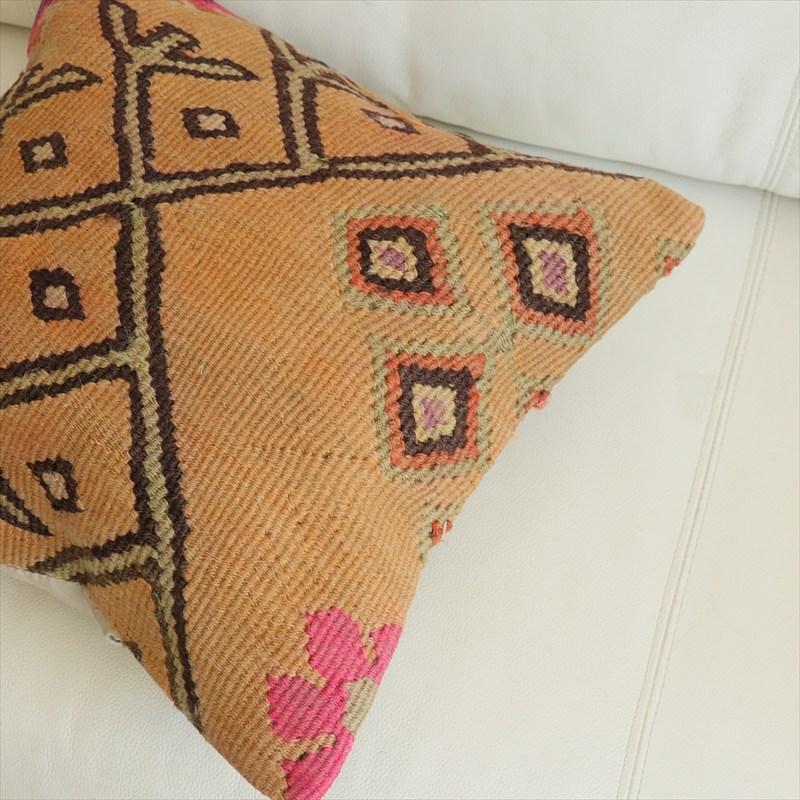 オールドキリム 40cm角クッションカバー 40×41cm カルス Old Kilim Cushion |  | 01
