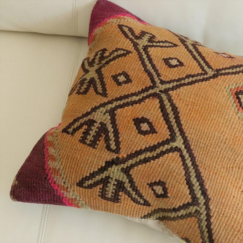 オールドキリム 40cm角クッションカバー 40×41cm カルス Old Kilim Cushion |  | 02
