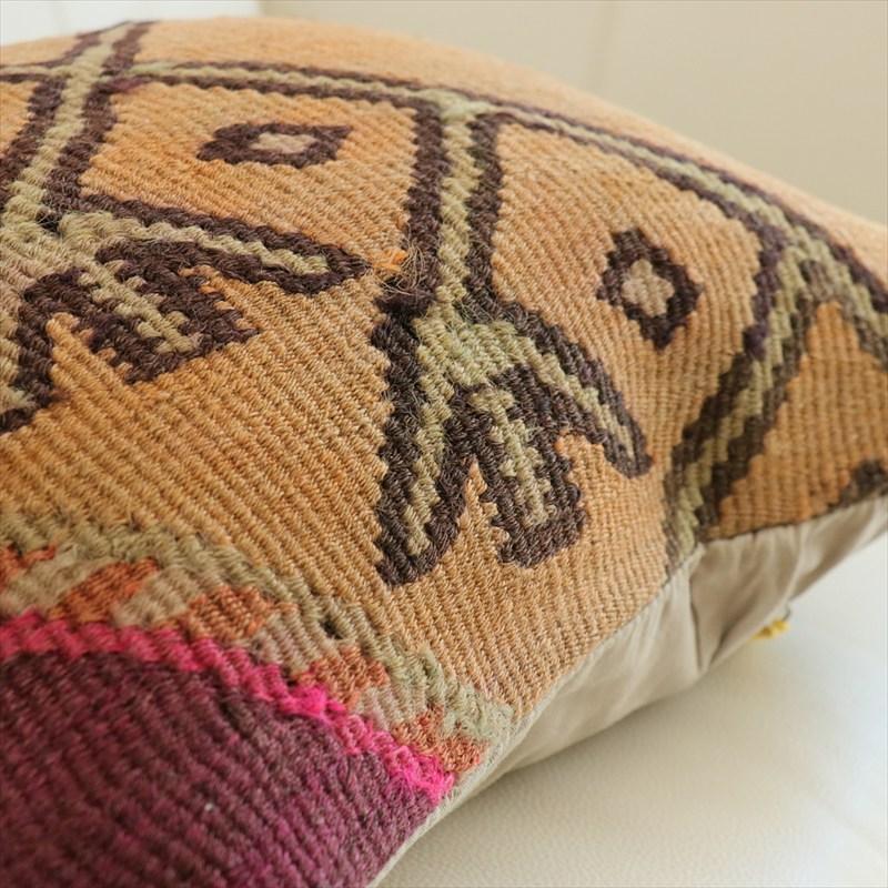オールドキリム 40cm角クッションカバー 40×41cm カルス Old Kilim Cushion |  | 03