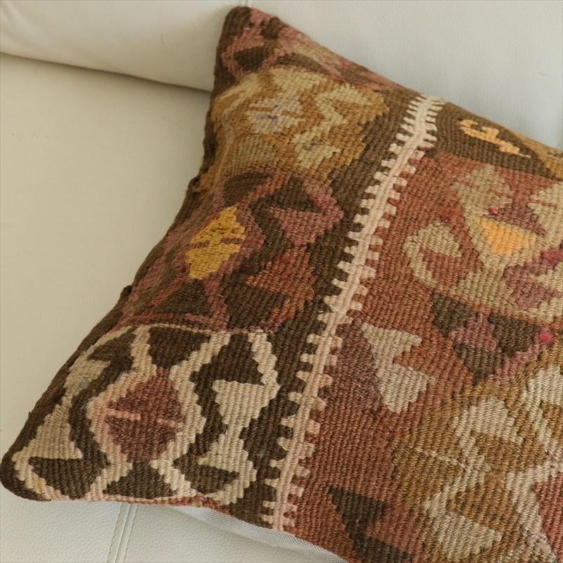 オールドキリム 40cm角クッションカバー 41×40cm カルス Old Kilim Cushion |  | 02