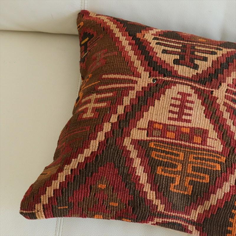 オールドキリム 40cm角クッションカバー 41×41cm カルス Old Kilim Cushion |  | 02