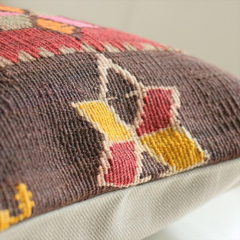 オールドキリム 40cm角クッションカバー 40×40cm カルス Old Kilim Cushion |  | 03
