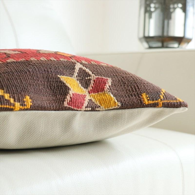 オールドキリム 40cm角クッションカバー 40×40cm カルス Old Kilim Cushion |  | 04