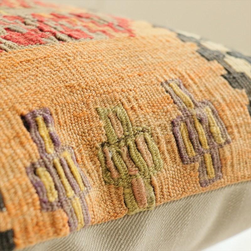 オールドキリム 40cm角クッションカバー 41×40cm カイセリ　チフカナット Old Kilim Cushion |  | 03