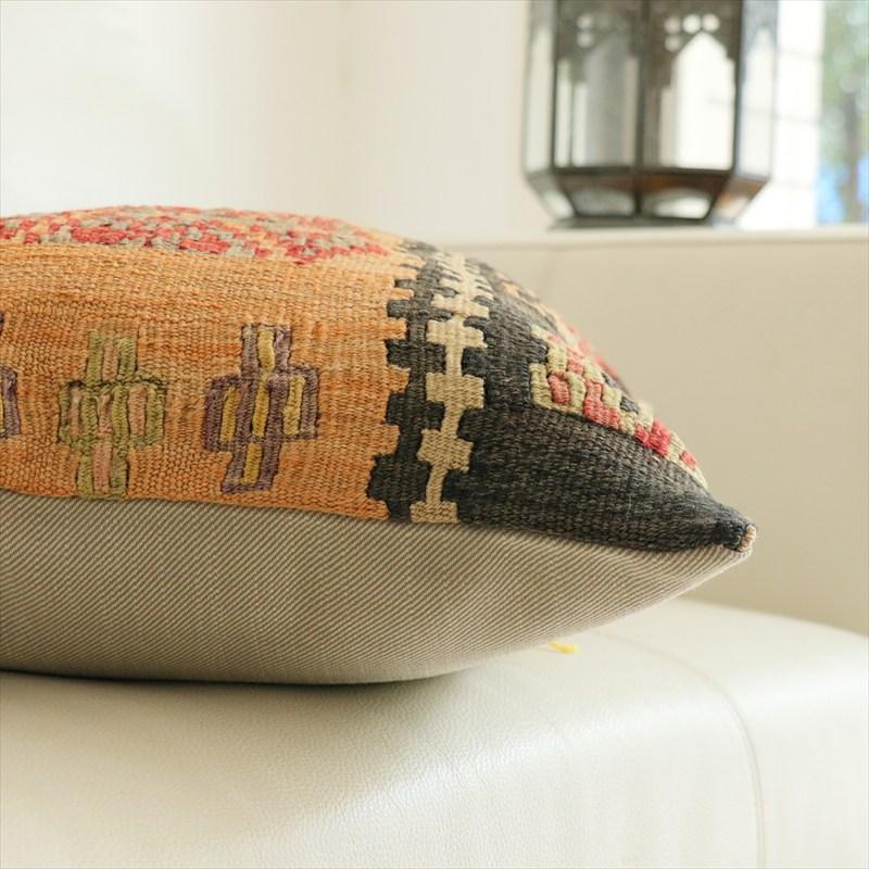 オールドキリム 40cm角クッションカバー 41×40cm カイセリ　チフカナット Old Kilim Cushion |  | 04