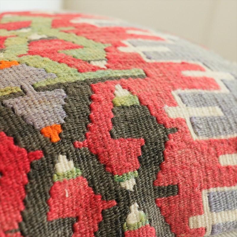 オールドキリム 40cm角クッションカバー 40×40cm エシュメ レッド＆ブルー Old Kilim Cushion |  | 03