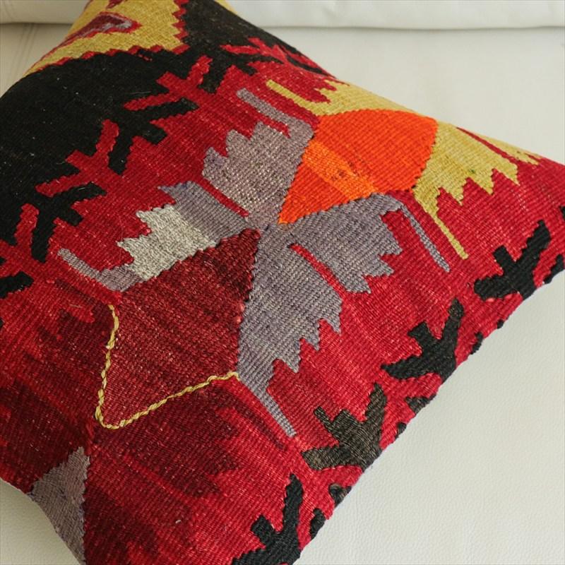 オールドキリム 40cm角クッションカバー 40×40cm エミルダ Old Kilim Cushion |  | 01