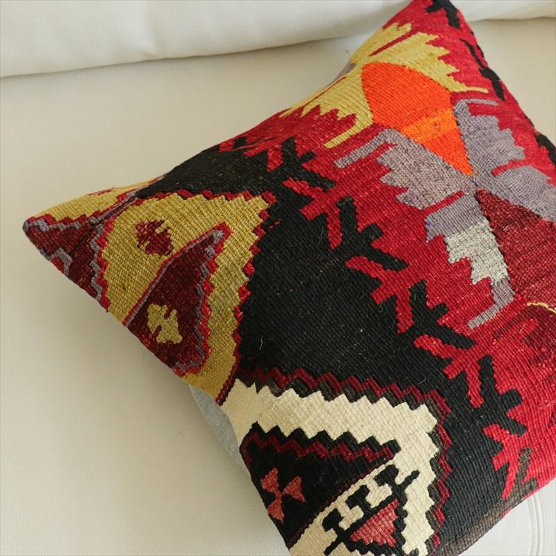 オールドキリム 40cm角クッションカバー 40×40cm エミルダ Old Kilim Cushion |  | 02