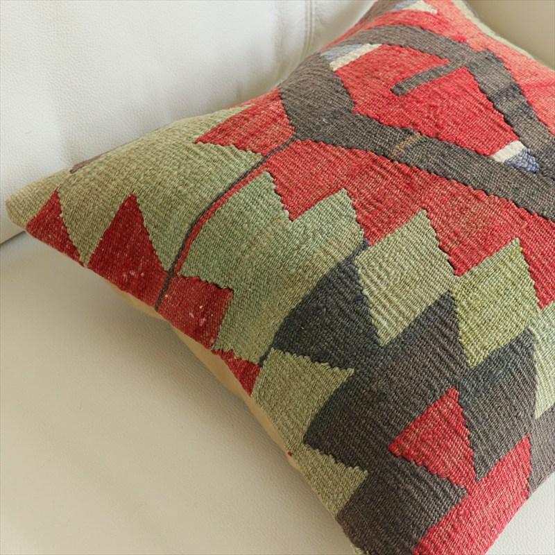 オールドキリム 40cm角クッションカバー 39×39cm エシュメ Old Kilim Cushion |  | 02
