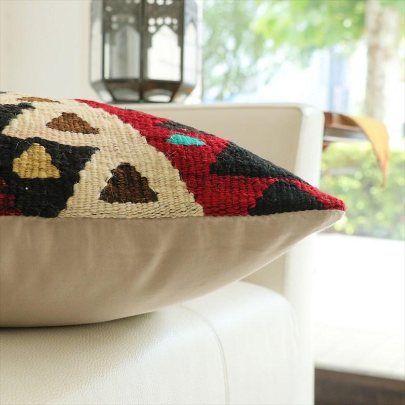 オールドキリム 40cm角クッションカバー 40×40cm エシュメ Old Kilim Cushion |  | 04