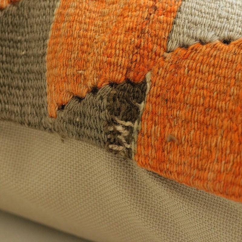 オールドキリム 40cm角クッションカバー 40×40cm チャル Old Kilim Cushion OUTLET・アウトレット・難あり |  | 06