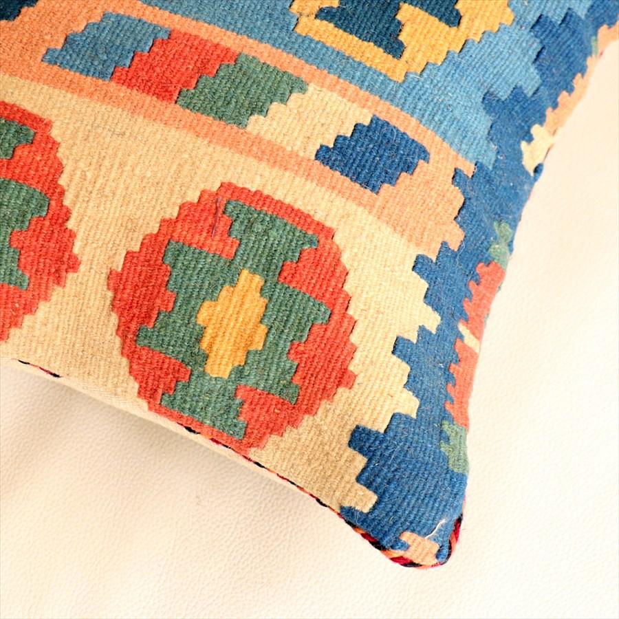 オールドキリムクッションカバー 30×30cm カシュカイ族 Qashkai Kilim Cushion |  | 02