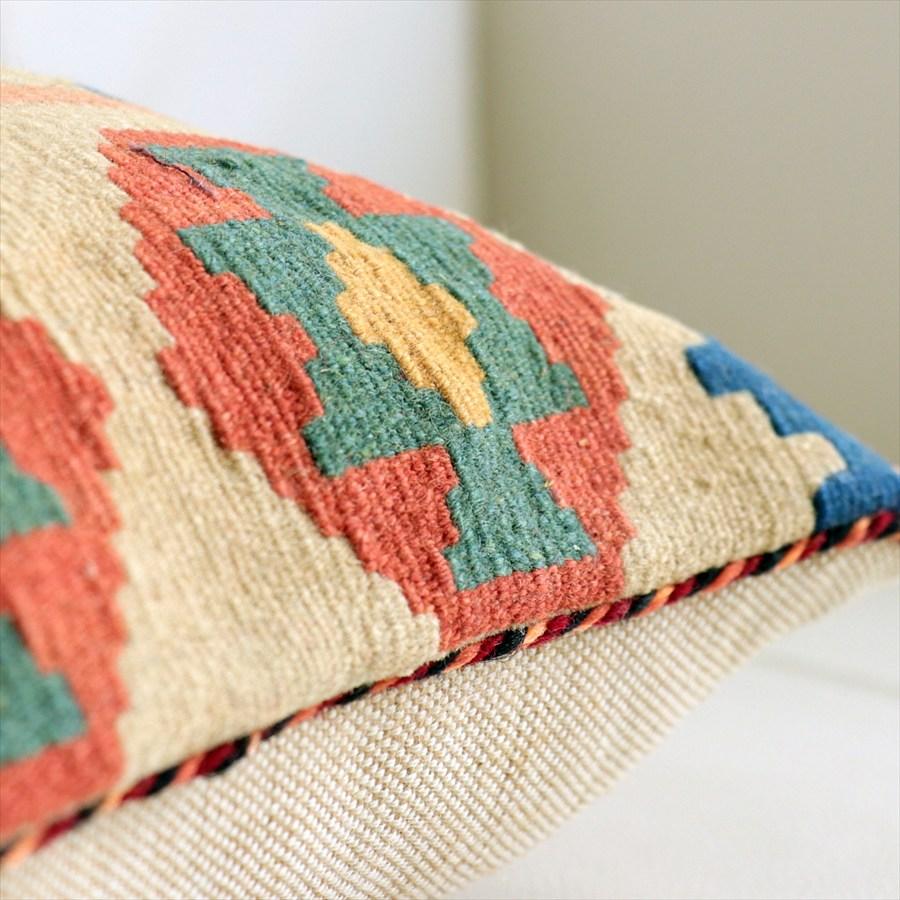 オールドキリムクッションカバー 30×30cm カシュカイ族 Qashkai Kilim Cushion |  | 03