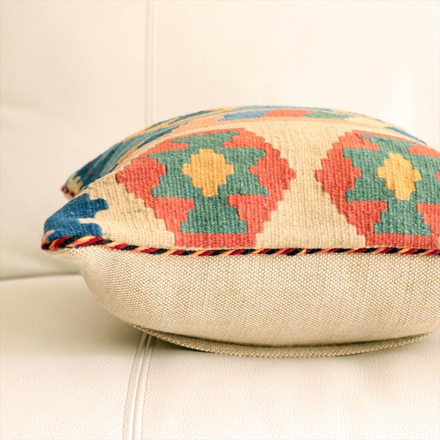 オールドキリムクッションカバー 30×30cm カシュカイ族 Qashkai Kilim Cushion |  | 04