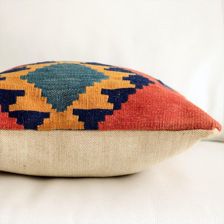 オールドキリムクッションカバー 38×38cm カシュカイ族 Qashkai Kilim Cushion |  | 03