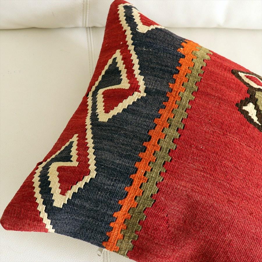 オールドキリムクッションカバー 40×41cm コーカサス Old Kilim Cushion |  | 01