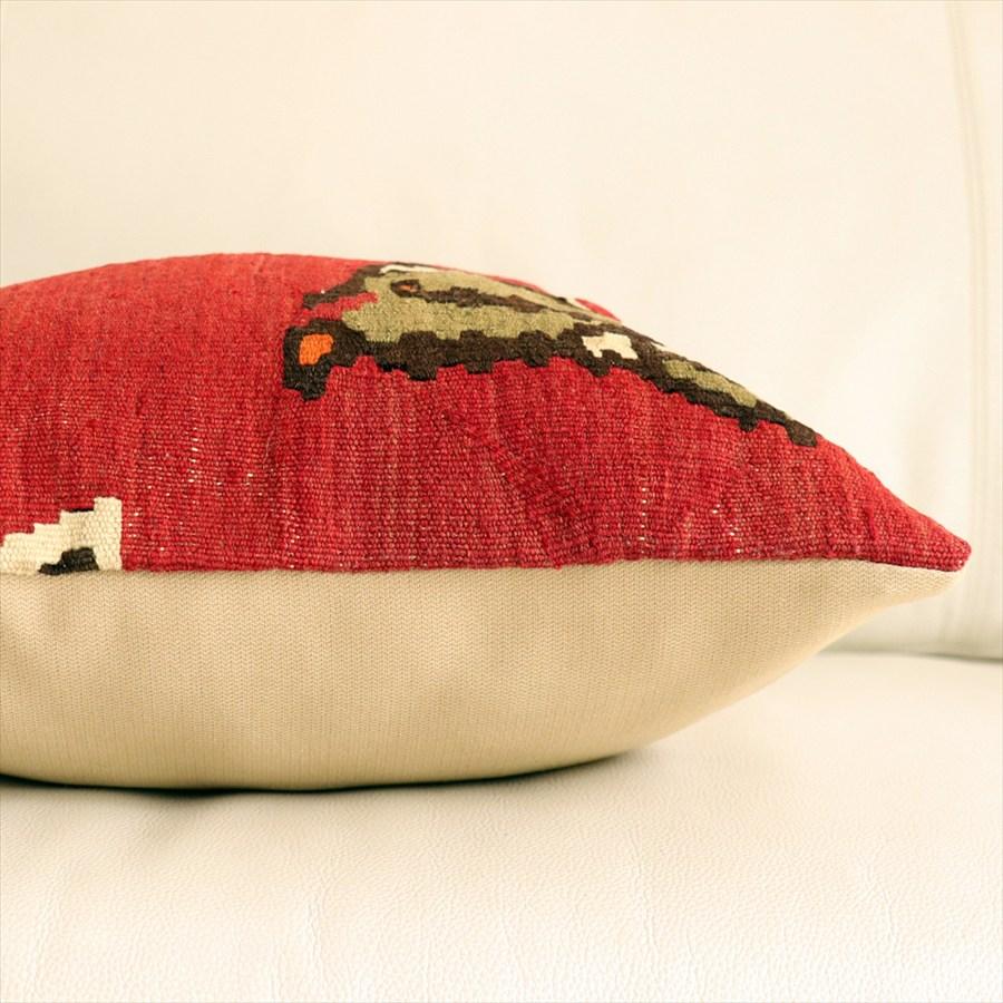 オールドキリムクッションカバー 40×41cm コーカサス Old Kilim Cushion |  | 04