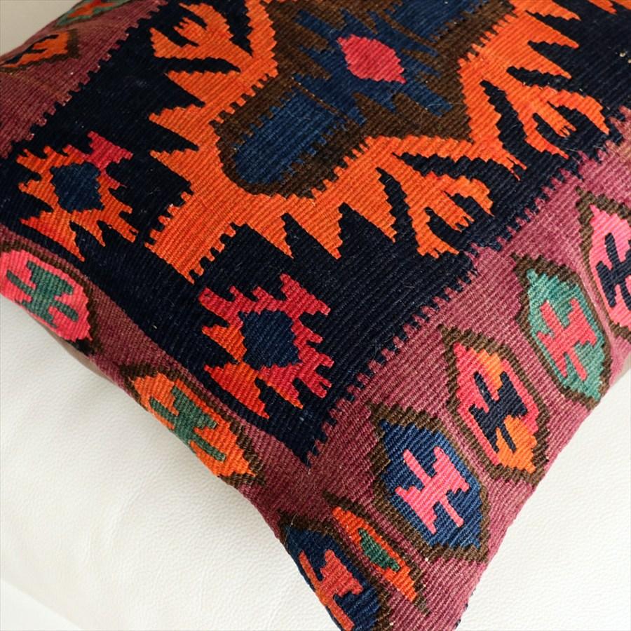 オールドキリムクッションカバー 40×40cm コンヤ Old Kilim Cushion |  | 02