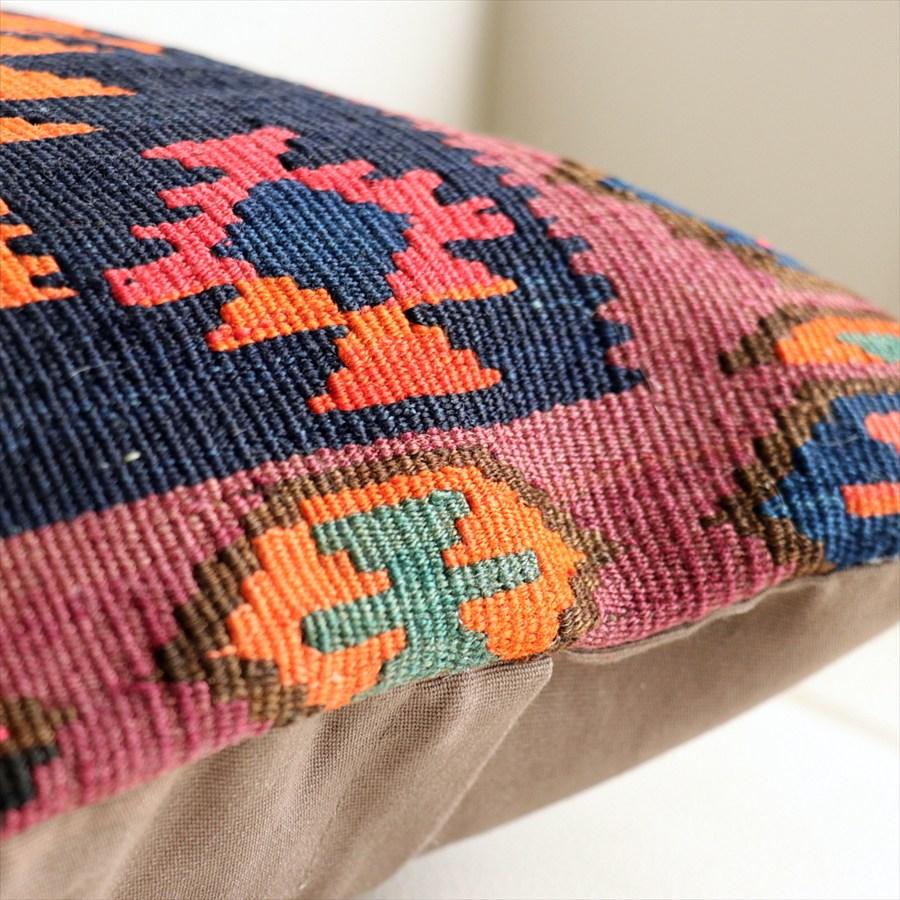 オールドキリムクッションカバー 40×40cm コンヤ Old Kilim Cushion |  | 03