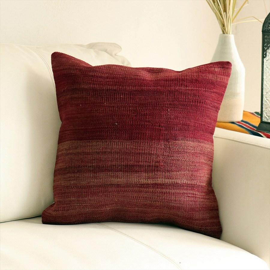 オールドキリム 40cm角クッションカバー 40×41cm バルケスィル Old Kilim Cushion | 