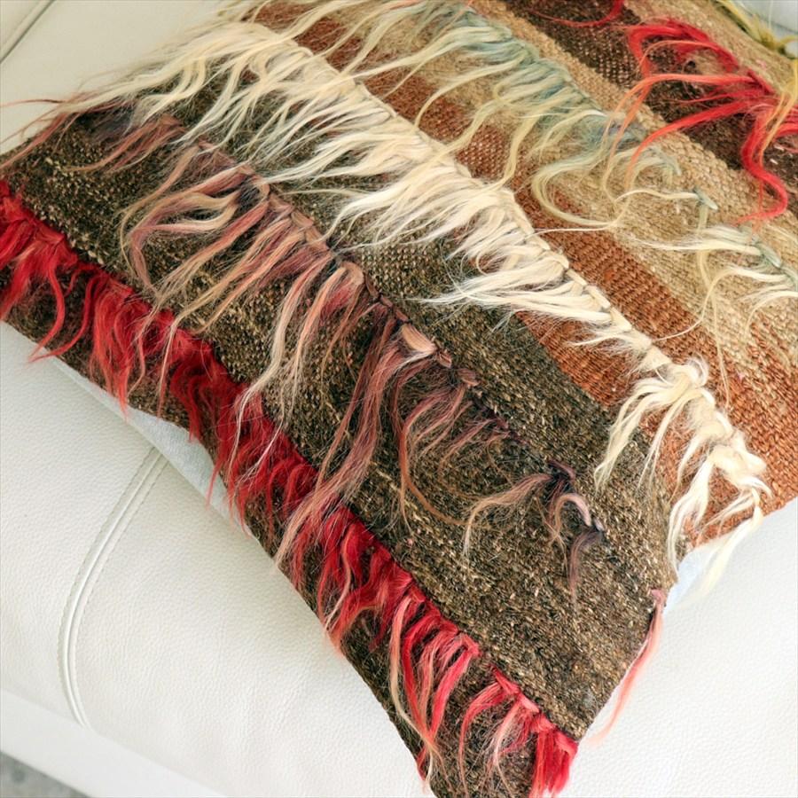 オールドキリムクッションカバー 40×41cm トルコ Old Kilim Cushion |  | 02