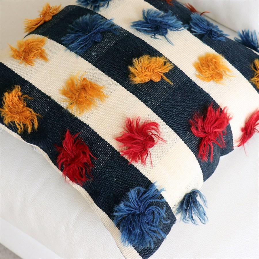 オールドキリム 40cm角クッションカバー 40×40cm ウルファ Old Kilim Cushion |  | 02