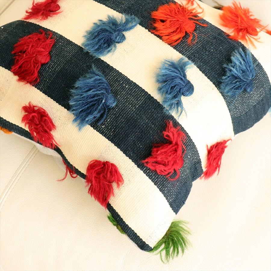 オールドキリム 40cm角クッションカバー 40×40cm ウルファ Old Kilim Cushion |  | 02