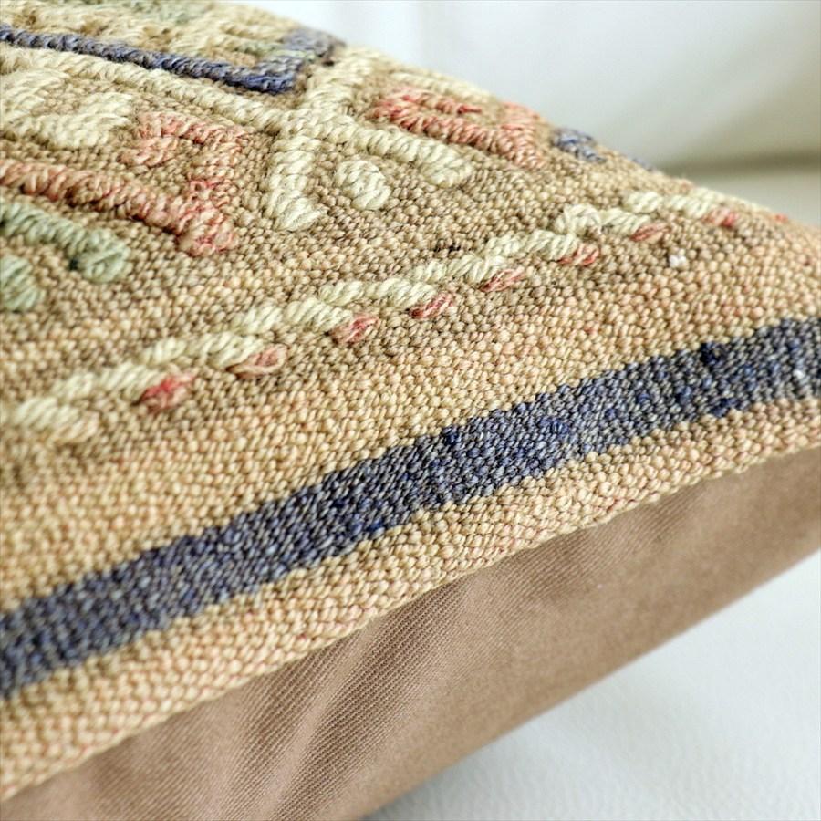 オールドキリムクッションカバー40cmサイズ 40×39cm バルケスィル・ジジム Old Kilim Cushion |  | 03
