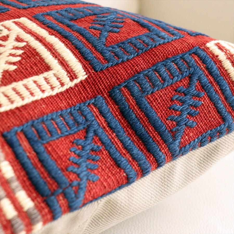 オールドキリムクッションカバー 42×40cm バルケスィル・ジジム Old Kilim Cushion |  | 03