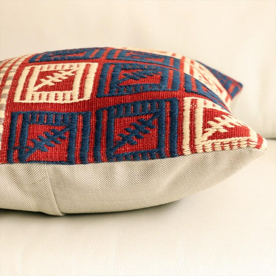 オールドキリムクッションカバー 42×40cm バルケスィル・ジジム Old Kilim Cushion |  | 04