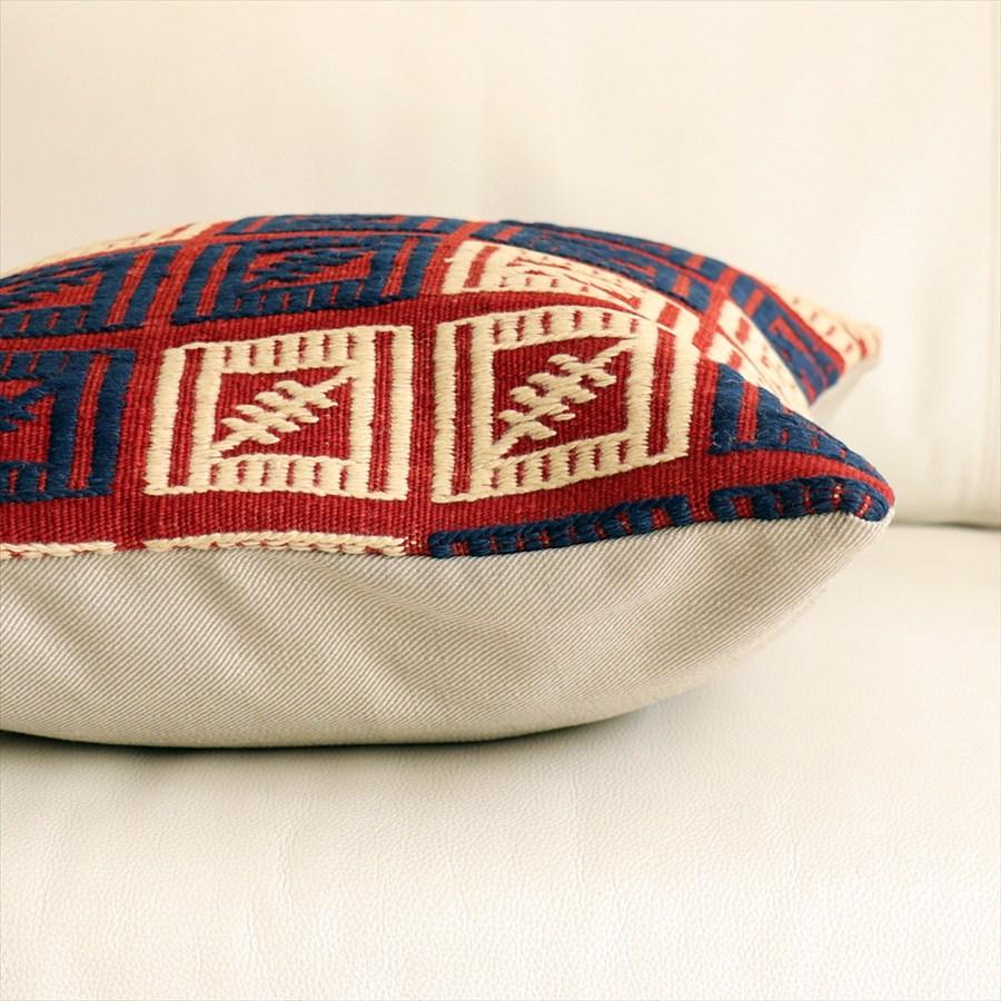 オールドキリムクッションカバー 40×40cm バルケスィル・ジジム Old Kilim Cushion |  | 04