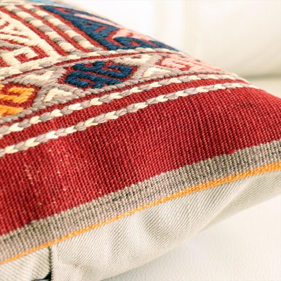 オールドキリムクッションカバー 40×40cm バルケスィル・ジジム Old Kilim Cushion |  | 03