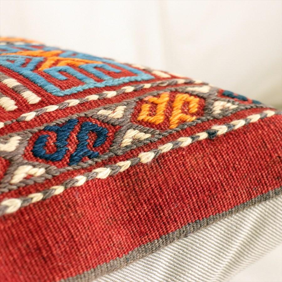 オールドキリムクッションカバー 41×41cm バルケスィル・ジジム Old Kilim Cushion |  | 03