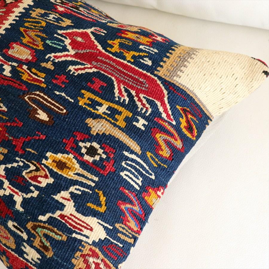 オールドキリム クッションカバー 40×40cm セネ Old Kiilim Cushion |  | 02