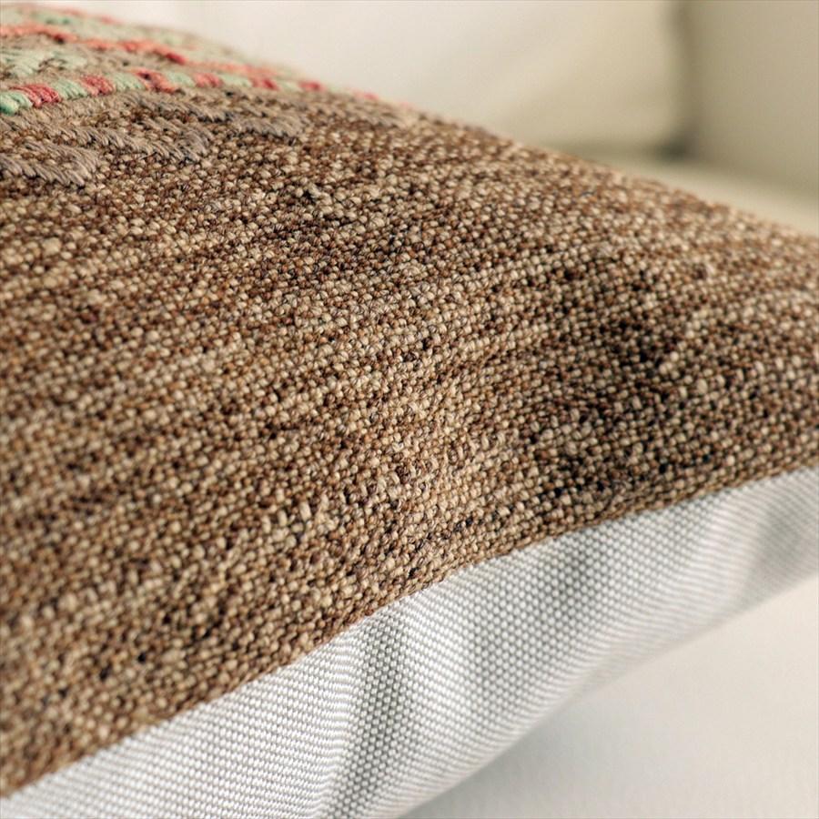 オールドキリムクッションカバー 40×40cm 刺繍のようなジジム Old Kilim Cushion |  | 03