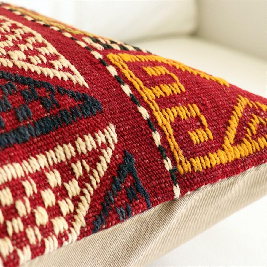 オールドキリムクッションカバー 40×40cm バルケスィル・ジジム Old Kilim Cushion |  | 03